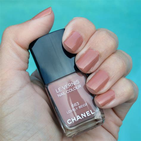 chanel lovely beige nail polish|Chanel Lovely Beige nail polish for summer 2015 review.